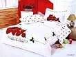 Le Vele Strawberry - Duvet Cover Bed in Bag - Twin Bedding Gift Set - LE58T Le Vele Strawberry - Duvet Cover Bed in Bag - Twin Bedding Gift Set - LE58T