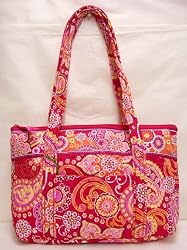 Vera Bradley Betsy Bag in Raspberry Fizz