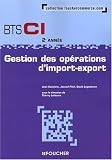 Gestion des op�rations d'import-export BTS CI 2e ann�e