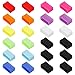 Henoda 24 Colors Silicone Fasteners for Fitbit Flex Wristbands (Pack of 24)