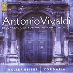 Vivaldi: 12 Sonatas (Op 2) for Violin and Continuo /Reiter � Cordaria