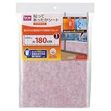 貼ってあったかシート ワイド パステルローズ 29.5x180cm