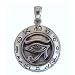 Sterling Silver Egyptian Eye of Horus Ra Udjat Pendant Jewelry