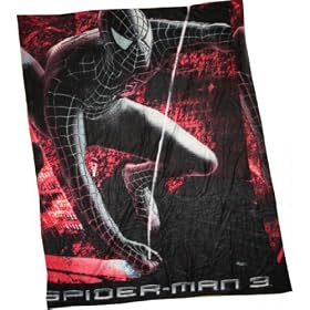 plaid polaire Spiderman