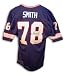 Bruce Smith Autographed/Hand Signed Custom Blue Jersey