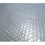 Blue Wave 18-Feet Round Solar Blanket for Above Ground Pools 12-mil, Clear