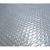 Blue Wave 18-Feet Round Solar Blanket for Above Ground Pools 12-mil, Clear