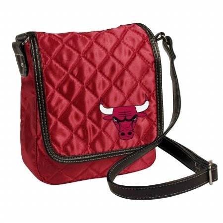 Chicago Bulls Quilted Purse, Classic Red