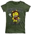 Goodie Two Sleeves OMG LOL Lion Ladies T-Shirt Gre...