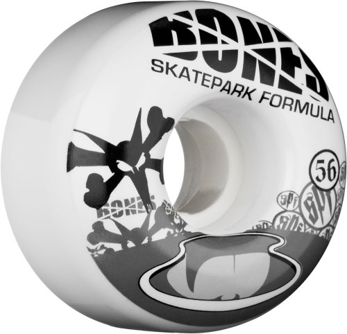 Childrens Toyshop  Toys : Bones Skatepark Formula Standard 56 x 37 SPF Skateboard Wheels (Set of 4)