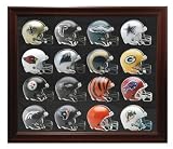 NFL 16 Mini Helmet Display Case