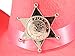 Pink Cowgirl Hat & Bandana Dress Up Set, Sheriff Badge Included