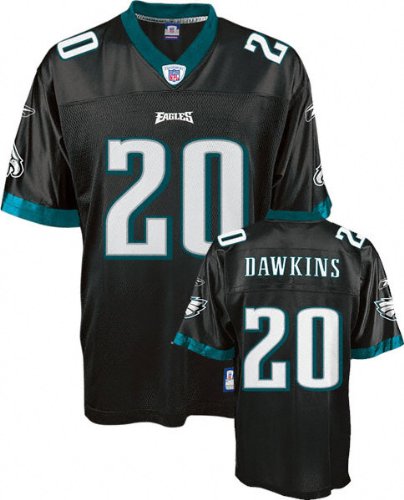Brian Dawkins Philadelphia Eagles Black NFL Replica Jersey