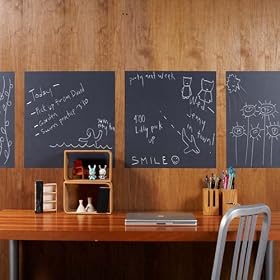 WALL CHALKBOARD PANELS 24.5" x 19" (SET OF 4)