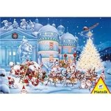 Picture Christmas Toy Factory 1000 Piece Jigsaw Puzzle