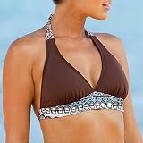 Five Palms Banded Halter Top