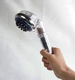 Negative Ion Shower Head - Negatively Charged The Water With Antioxidant Ions To Smoothing The Skin and Moisten the Hair, Perfect to Use as Drinking Water, Available Only on Transparent White Color