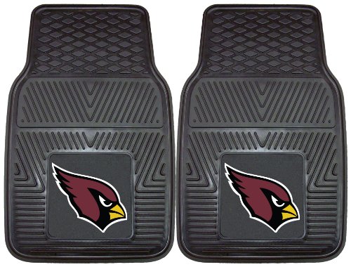 Nifty 8883 NFL-Arizona Cardinals Vinyl Universal Heavy Duty Fan Floor Mat