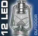 12 LED ANTIK CAMPING Laterne Lampe Leuchte Taschenlampe Modell ELECSA 1515
