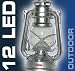 Sports : 12 LED ANTIK CAMPING Laterne Lampe Leuchte Taschenlampe original ELECSA 1515