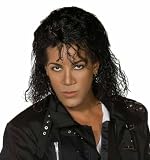 Michael Jackson Bad Costume Wig 51sx4Xq CjL. SL160 Michael Jackson Bad Costume Wig