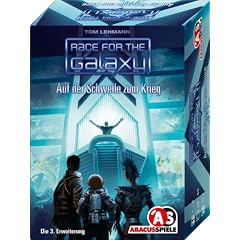 ABACUSSPIELE 13101 - Race for the Galaxy - Auf der Schwelle zum Krieg. 3. Erweiterung