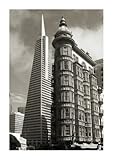 IMAGE OF San Francisco Iconic Buildings Giclee Poster Print by Christian Peacock, 24x34