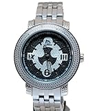 Techno Master Mens Diamond Watch - Blowout Sale - TMS1802
