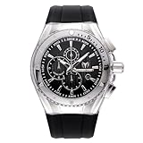 TechnoMarine Men's 110048 Cruise Original Chronograph Black Dial Watch
