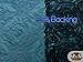 1 X Rosette Satin Blue Munsell Fabric by The Yard