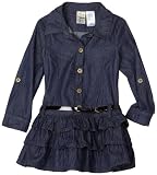 Guess Girls 2-6x Tiered Belted Denim Dress