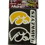 Iowa Hawkeyes NCAA Multi Magnet Sheet 3 Magnets
