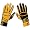 Cutters Yin Yang Receiver Glove - Men's ( sz. XXL, Gold/Black )