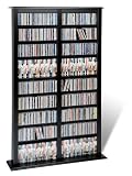PREPAC BMB-0800 782 CD Capacity Barrister Tower, Black Finish