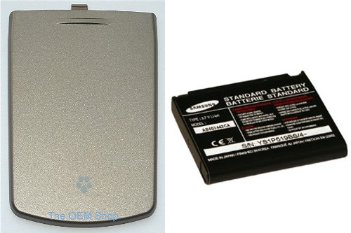 NEW SAMSUNG SGH-T819 OEM STANDARD BATTERY + COVER DOOR