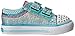 Skechers Kids Shuffles Bow Buddies Light-Up Sneaker (Toddler/Little Kid),Turquoise/Lavender,10 M US Toddler