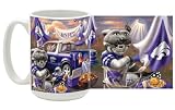 NCAA Kansas State University 15-Ounce Tailgate Series Ceramic Mug