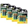 Duracell Rechargeable Accu Supreme 2450 mAh AA Batteries - 16-Pack