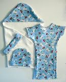 Cherry & Daisy Preemie & Newborn Four Piece Set (Four Sizes!)