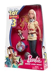 Disney / Pixar Toy Story 3 Barbie Doll Barbie Loves Jessie