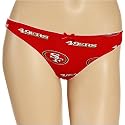 Reebok San Francisco 49ers Ladies Cardinal Team Logo Thong