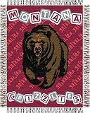 NCAA Montana Grizzlies Jacquard Woven Baby Throw