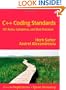 C++ Coding Standards: 101 Rules, Guidelines, and Best Practices