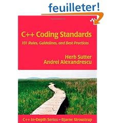 C++ Coding Standards: 101 Rules, Guidelines, and Best Practices