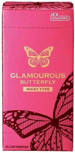 JEX Glamorous Butterfly | Condoms | MOIST TYPE 500 6pc