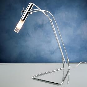 Precision Chrome Finish Adjustable Desk Lamp