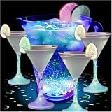 Glowing LED Pitcher and Cocktail Glasses Set