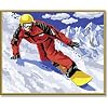 Schipper 609240526 - Malen nach Zahlen - Snowboarder f�r Kids
