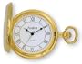 Avalon Classic II Series Gold Tone Covered Pocket Watch with Chain # 1442