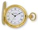 Avalon Classic II Series Gold Tone Pocket Watch w/ Chain # 1442